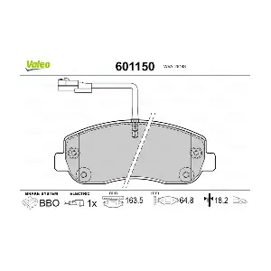 VALEO 601150