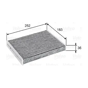 VALEO 715802 Фільтр, повітря у салоні