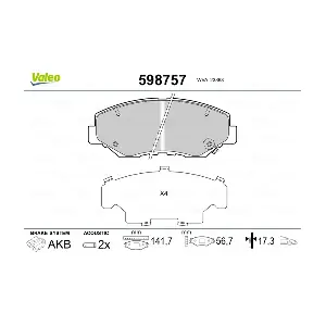 VALEO 598757