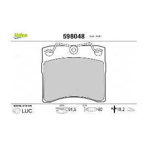 VALEO 598048