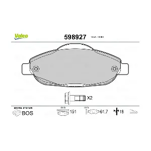 598927 VALEO