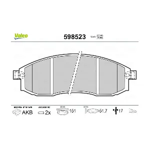 VALEO 598523