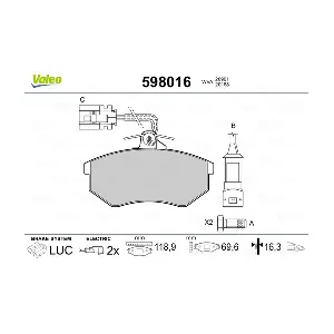 VALEO 598016