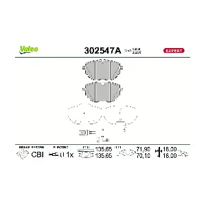 VALEO 302547A