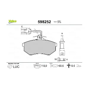 VALEO 598252