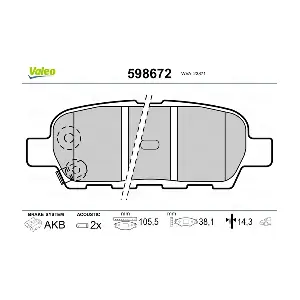 VALEO 598672