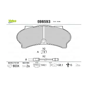 VALEO 598593