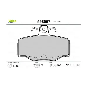 VALEO 598057