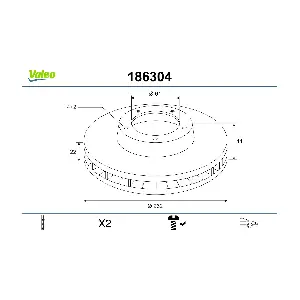 VALEO 186304