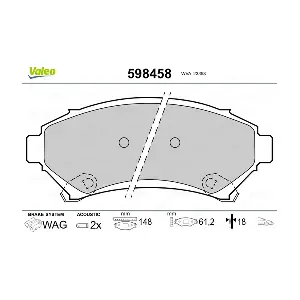 VALEO 598458