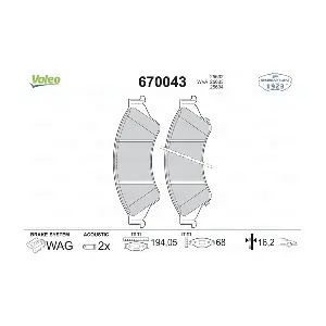 VALEO 670043