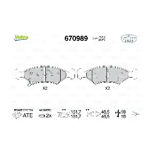 VALEO 670989