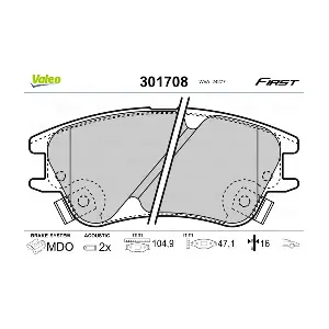 VALEO 301708