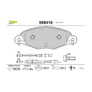 VALEO 598416