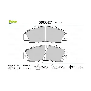 VALEO 598627