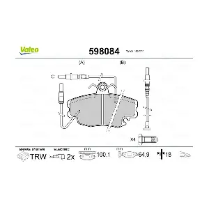 VALEO 598084