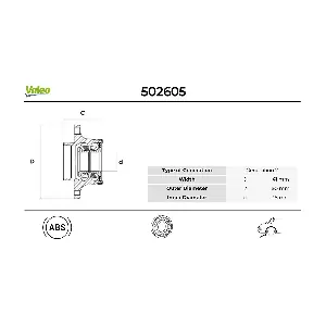 VALEO 502605