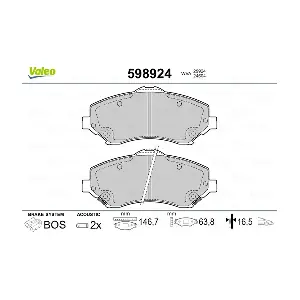 VALEO 598924