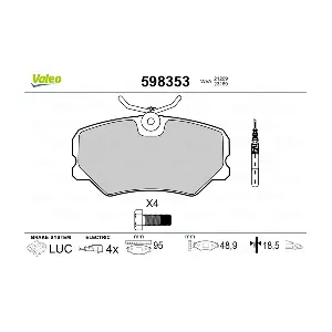 VALEO 598353