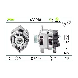 VALEO 436618 Генератор