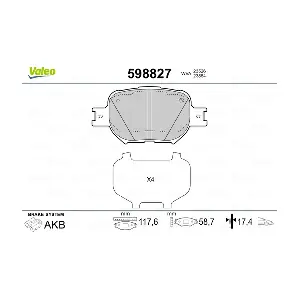 VALEO 598827