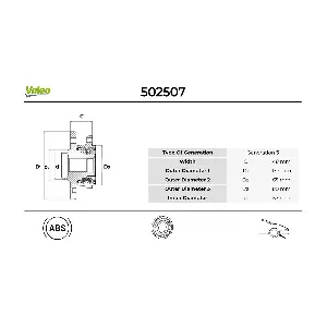 VALEO 502507