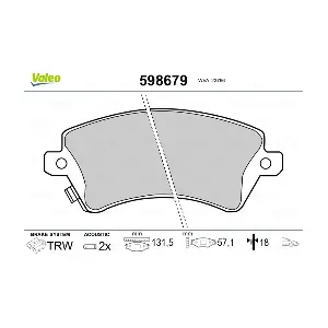 VALEO 598679