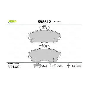 VALEO 598512
