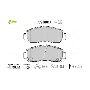 VALEO 598887