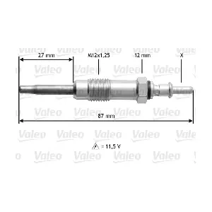 VALEO 345151 Свічка розжарювання