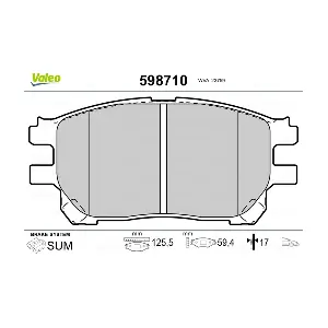 VALEO 598710