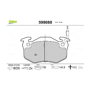 VALEO 598080