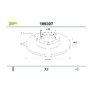 VALEO 186307