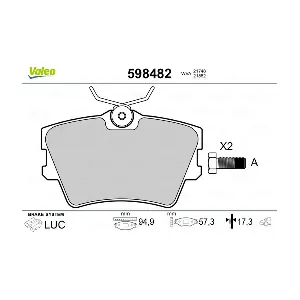 VALEO 598482
