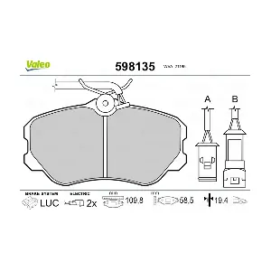 VALEO 598135