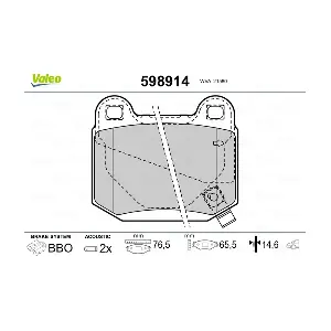 VALEO 598914