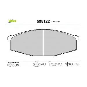 VALEO 598122