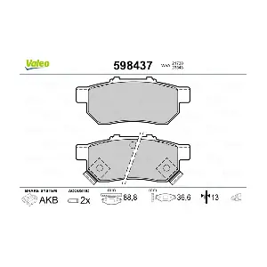 VALEO 598437