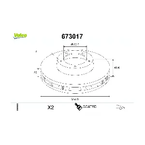 VALEO 673017