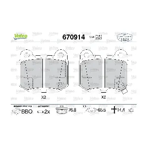 VALEO 670914