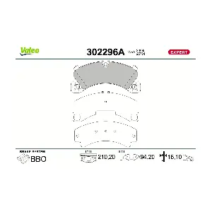 VALEO 302296A