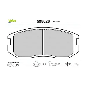 VALEO 598626