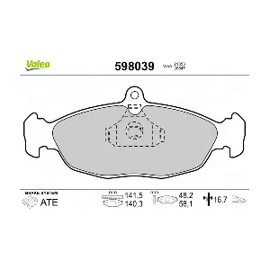 VALEO 598039