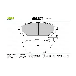 VALEO 598875