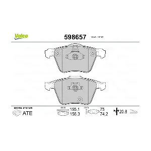 VALEO 598657