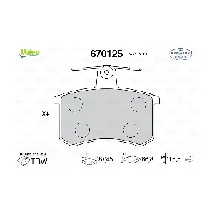 VALEO 670125