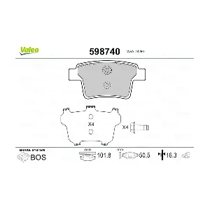 VALEO 598740