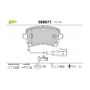 VALEO 598671