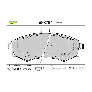 VALEO 598781