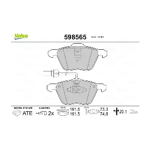 VALEO 598565